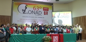 Docentes de todo o país iniciam em Fortaleza o 63º Conselho do ANDES Sindicato Nacional