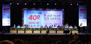 Vida acima dos lucros: 40º Congresso do ANDES-SN começa em Porto Alegre, expectativa é que seja o maior da história da entidade