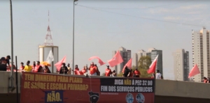 Vídeo: na luta contra a PEC 32 servidores de Cuiabá constroem o Dia de Greve Nacional de Servidores Públicos