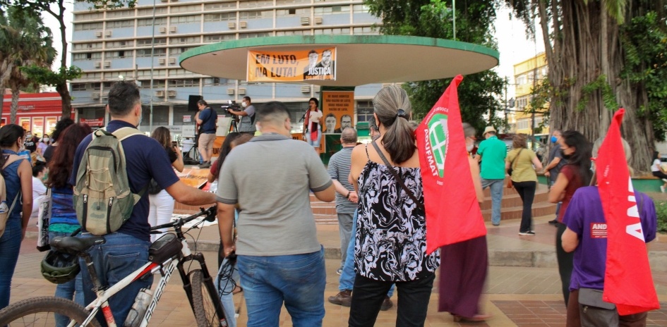 De luto, na luta: Cuiabá também pede justiça para Bruno, Dom e outros lutadores sociais