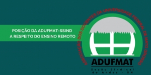 Posição da Adufmat-Ssind a respeito do ensino remoto