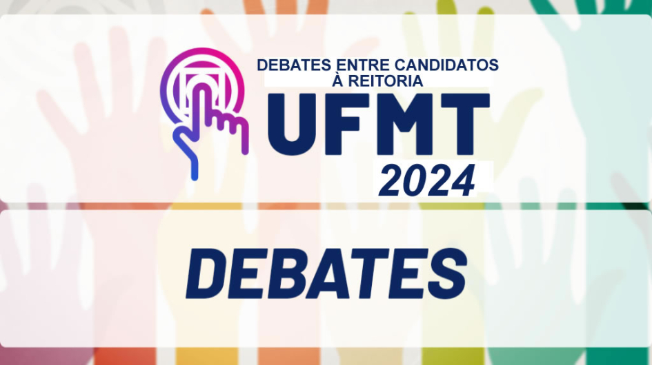 Debate entre candidatos à reitoria