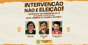 Os dois candidatos que se recusaram a participar do processo de intervenção na UFMT falam com a Adufmat-Ssind em Live nessa- quinta-feira, 23/07, às 19h