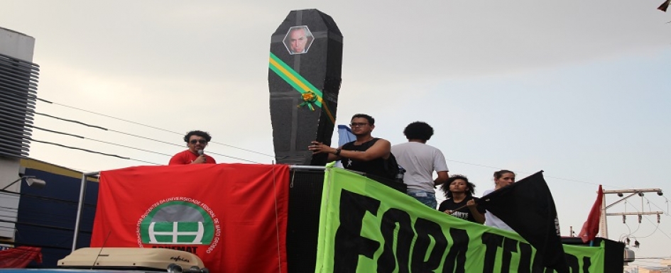 Trabalhadores da grande Cuiabá vão às ruas em defesa dos serviços públicos e dos direitos sociais
