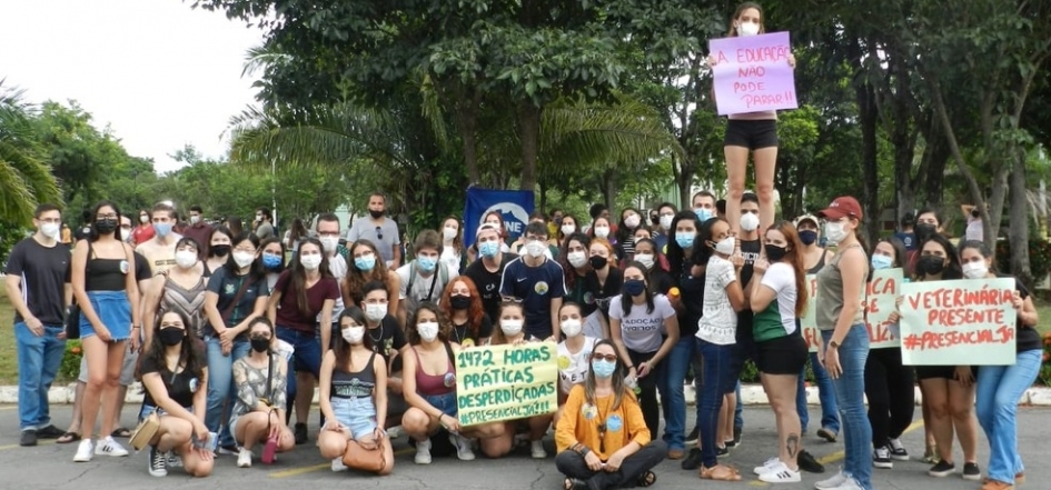 Estudantes pressionam pelo retorno às atividades presenciais ou híbridas na UFMT