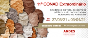 11º Conad extraordinário do ANDES-SN deve debater realização do 40º Congresso da categoria docente