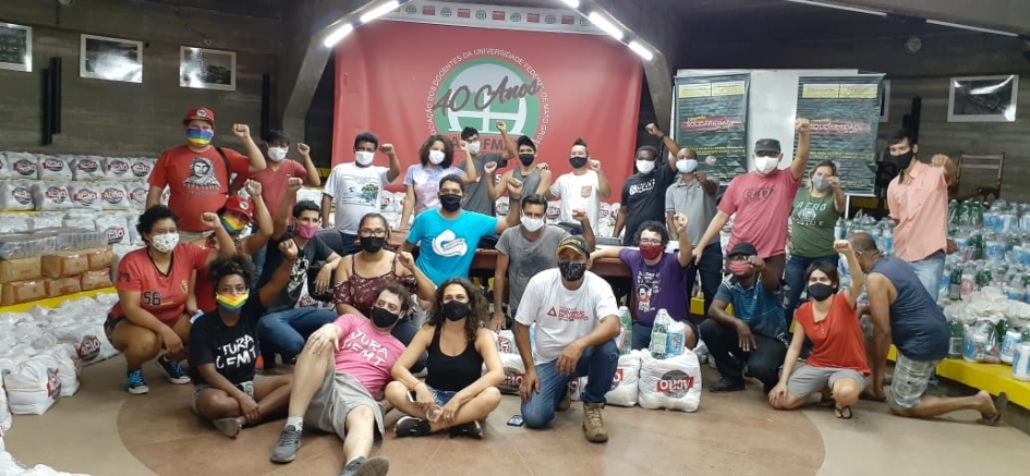 Solidariedade – mais mil cestas de alimentos são entregues por Frente de Trabalhadores em Mato Grosso