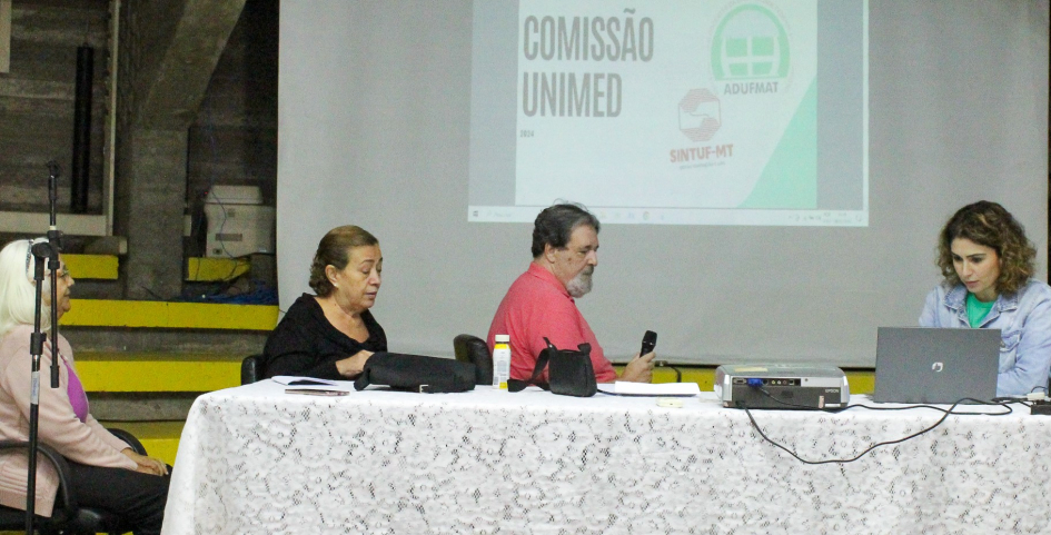Em assembleia conjunta, Adufmat-Ssind e Sintuf-MT aprovam reajuste da Unimed para tr&ecirc;s anos