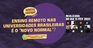 Ensino remoto é tema de roda de conversa promovida pela Adufmat-Ssind