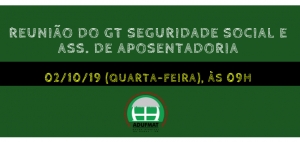 Reunião dos professores aposentados no dia 02/10/19 (quarta-feira), às 09h