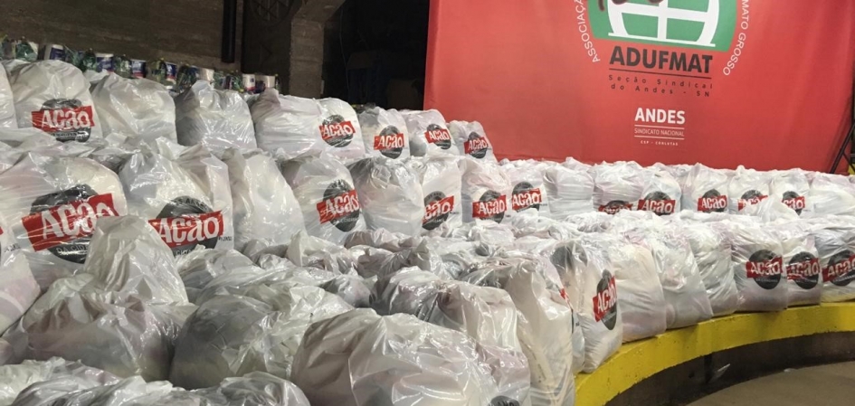 Campanha “Solidariedade Pela Vida” já arrecadou cerca de 20 toneladas de alimentos