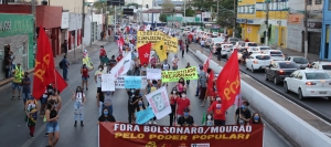 24J: Nas ruas, trabalhadores voltam a pedir impeachment de Bolsonaro