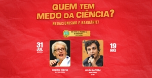 Virgínia Fontes é a convidada para participar da Live da Adufmat-Ssind dessa sexta-feira, 31/07