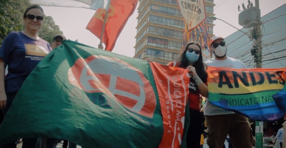 VÍDEO - Nosso lugar é nas ruas: Movimento Docente no Grito dos Excluídos em Cuiabá