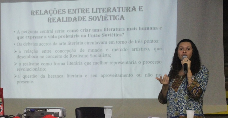 Debates sobre a arte na URSS encerram o Seminário 100 anos da Revolução Russa na Adufmat-Ssind