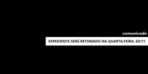 Comunicado: expediente da Adufmat-Ssind será retomado na quarta-feira, 03/11