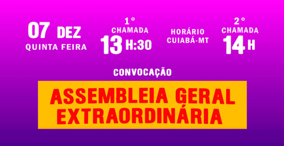 Assembleia Geral Extraordinária