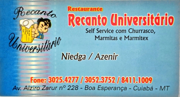 RESTAURANTE RECANTO UNIVERSITÁRIO