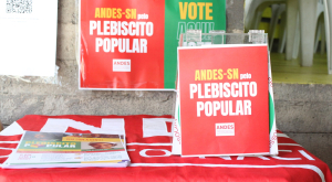 Adufmat-Ssind cadastra urna do Plebiscito Popular Por um Brasil mais Justo; votação vai até o final de setembro