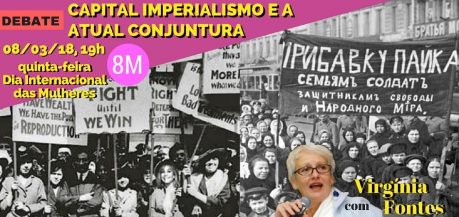 No Dia Internacional das Mulheres, Virgínia Fontes debate Capital Imperialismo e conjuntura na Adufmat-Ssind