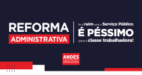 Docentes intensificam mobilizações contra a Reforma Administrativa
