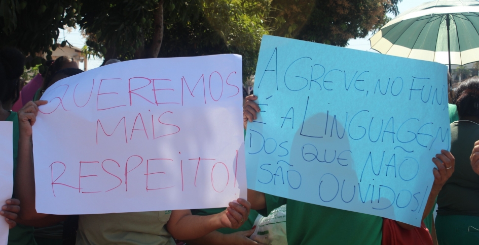 Exemplo: trabalhadoras da limpeza dão aula de mobilização na UFMT e têm suas reivindicações atendidas após greve