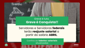 Confira as tabelas de reajustes salariais que ser&atilde;o implementados em abril de 2026
